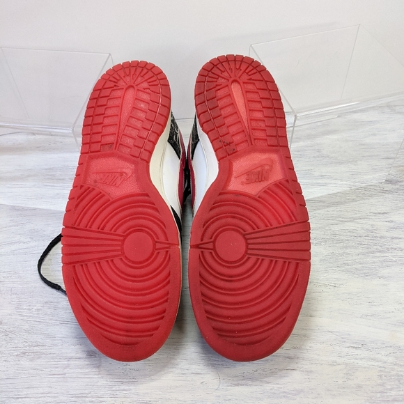 VINTAGE, RARE Nike Dunk Low 6.0 'Pink White Black' m8.5/w10 - Picture 7 of 15